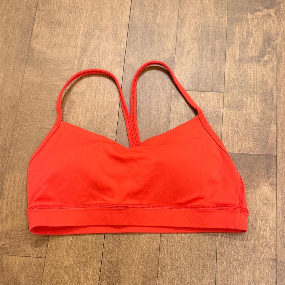 Amazon Vibrant Red Sports Bra